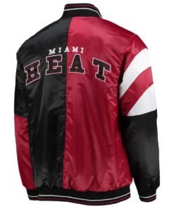 Miami Heat 75th Anniversary Leader Satin Jacket