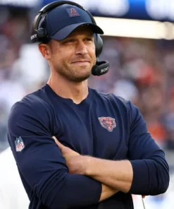 Ben Johnson NFL Preseason 2025 Chicago Bears Sweatshirt