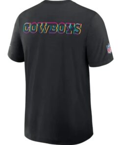 Dallas Cowboys Black 2025 Crucial Catch Dri-Fit T-Shirt