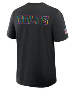Indianapolis Colts Nike Black 2025 NFL Crucial Catch Tri-Blend Dri-FIT T-Shirt