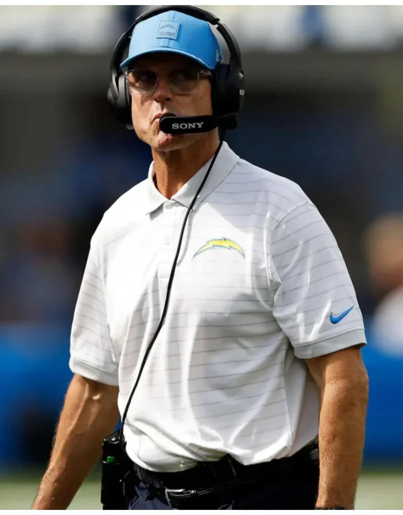 Jim Harbaugh NFL Preseason 2025 Chargers T-Shirt