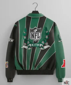 Kith & Jeff Hamilton for the NFL: Jets Leather Varsity Jacket