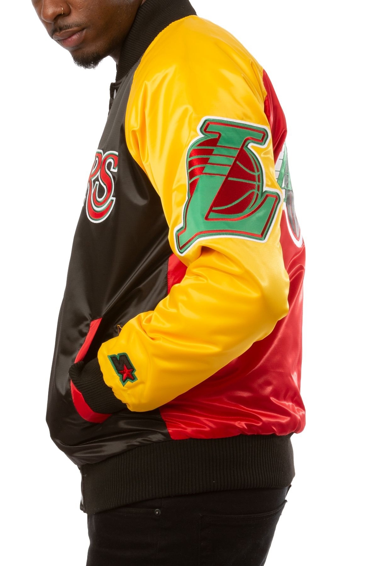 LA-Lakers-Ty-Mopkins-Red-And-Black-Jacketssss LA Lakers Ty Mopkins Starter Jacket