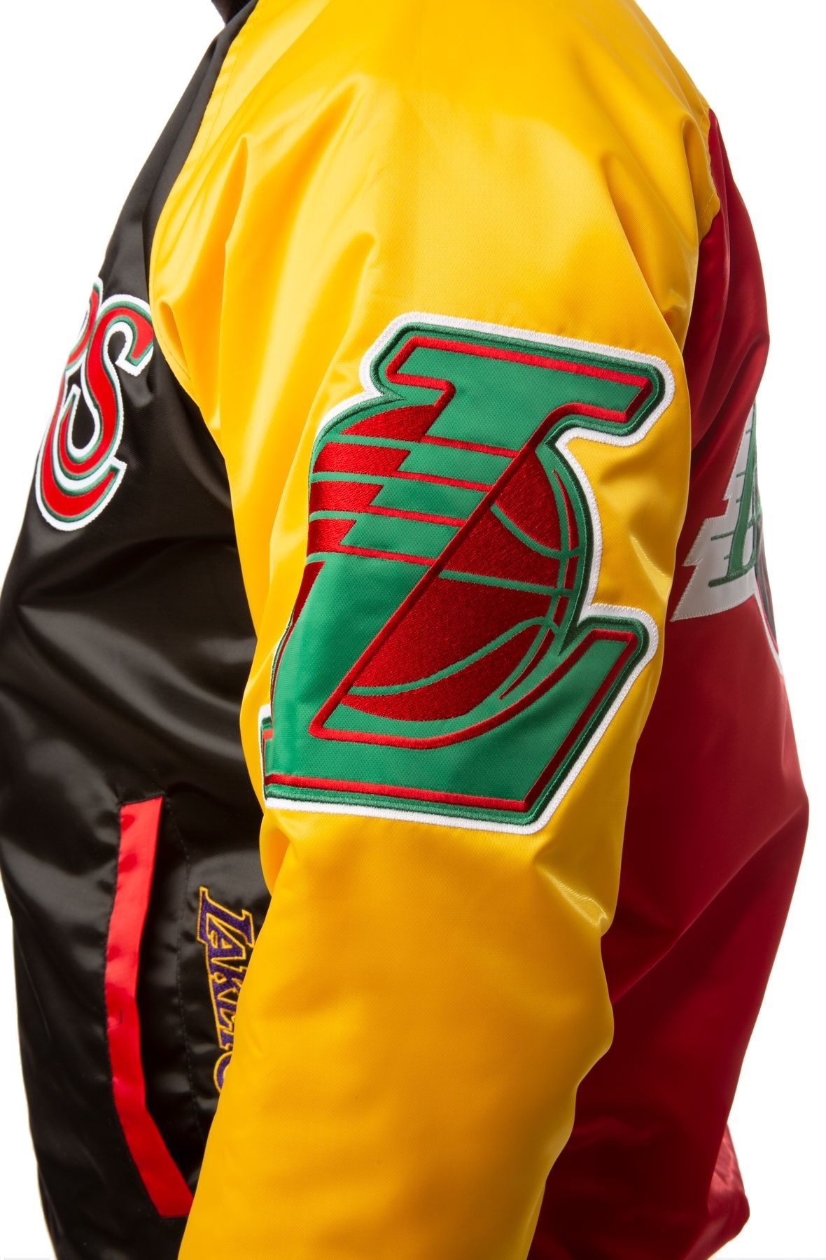 LA-Lakers-Ty-Mopkins-Red-And-Black-Jacketsssssss LA Lakers Ty Mopkins Starter Jacket