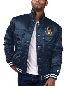 Levis x Starter Milwaukee Brewers Jacket