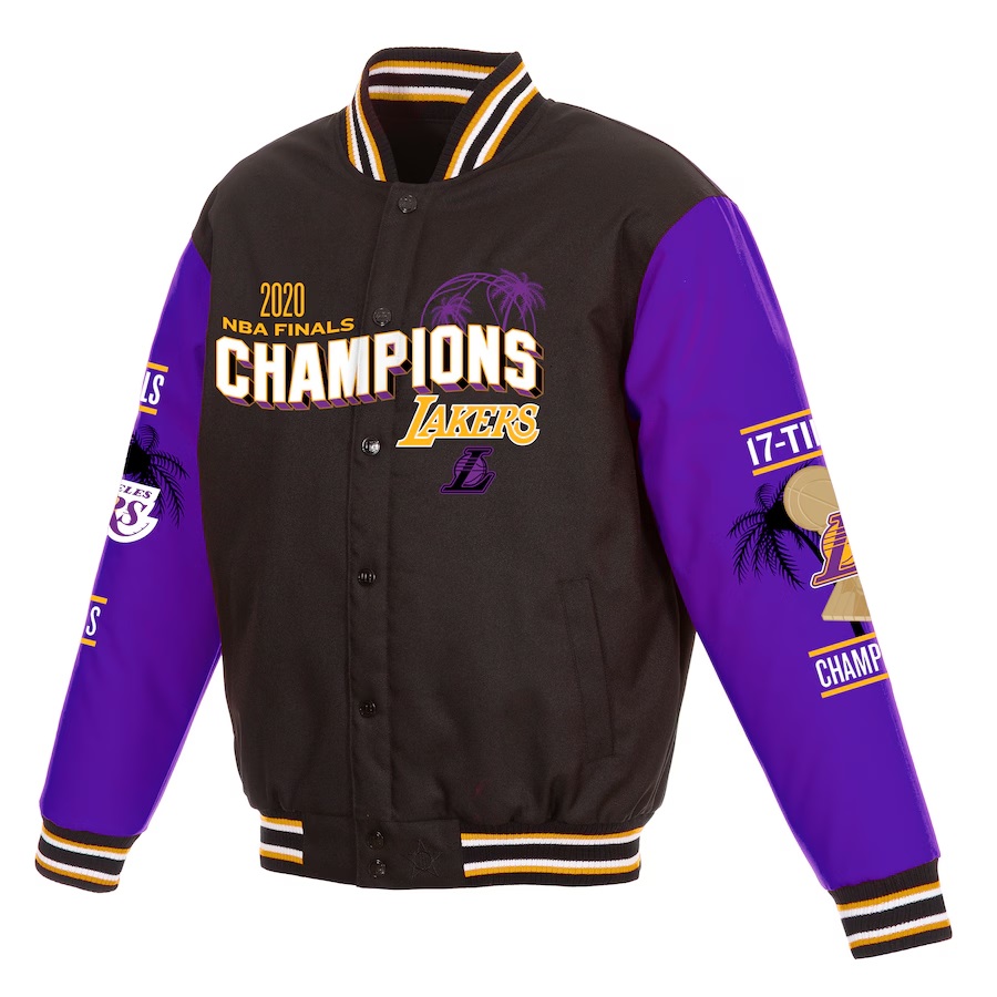 Los Angeles Lakers 17-Time NBA Finals Champions Jacket Los Angeles Lakers 17-Time NBA Finals Champions Jacket