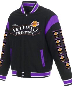 Los Angeles Lakers Champions Full Snap Jacket
