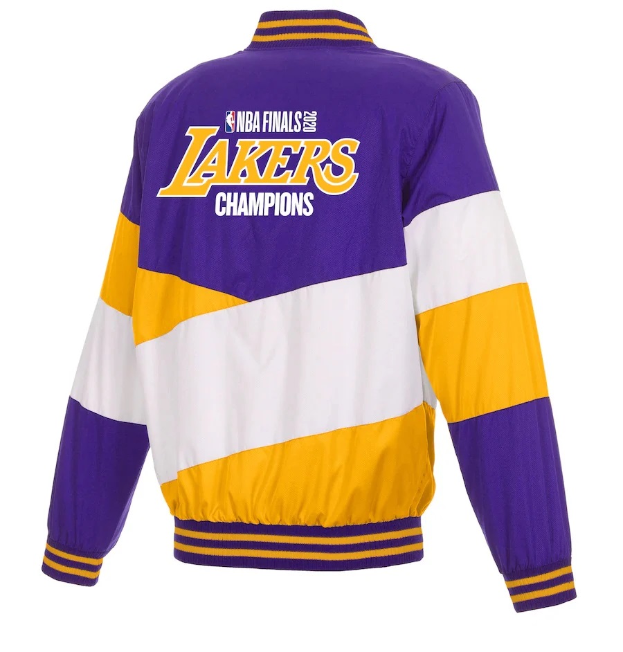 Los-Angeles-Lakers-JH-Design-2020-NBA-Finals-Champions-Full-Zip-Jacket Los Angeles Lakers 2020 NBA Finals Champions Jacket