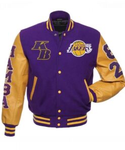 Los Angeles Lakers Kobe Bryant Mamba Letterman Jacket