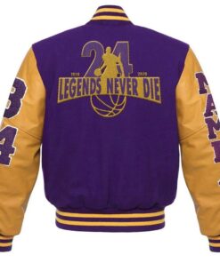 Los Angeles Lakers Kobe Bryant Mamba Letterman Jacket