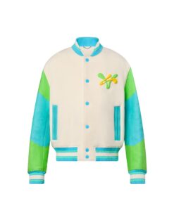 Louis Vuitton Rainbow Playground Varsity Blouson Jacket