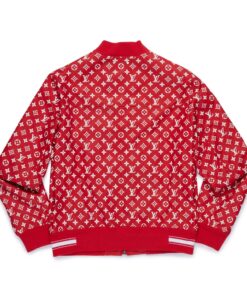 Louis Vuitton Supreme LV Baseball Varsity Jacket