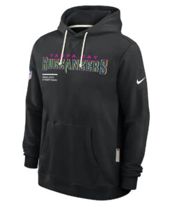 Tampa Bay Buccaneers Nike Black 2025 NFL Crucial Catch Sideline Standard Issue Dri-FIT Hoodie