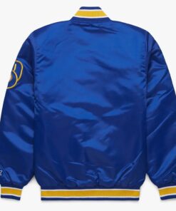 Milwaukee Brewers Royal Blue Bomber Jacket