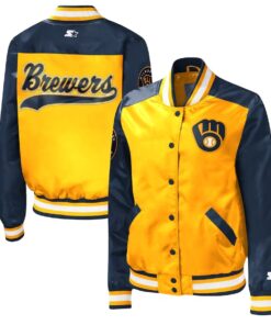 Milwaukee Brewers The Legend Satin Jacket
