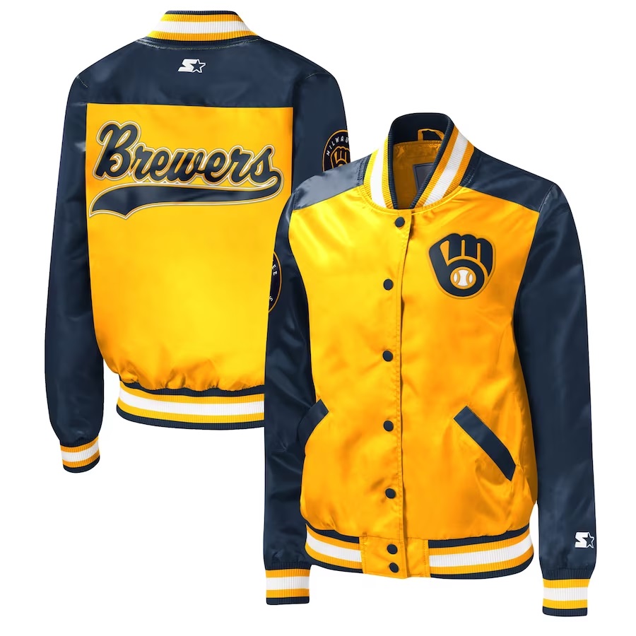 Milwaukee Brewers The Legend Satin Jacket