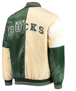 Milwaukee Bucks 75th Anniversary Leader Color Block Jacket