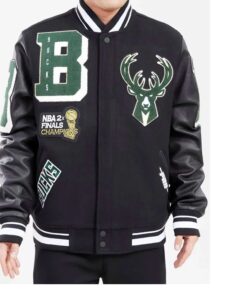 Milwaukee Bucks Mashup Varsity Jacket