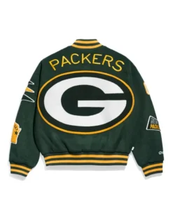 NFL Green Bay Packers Pennant Varsity Jacket