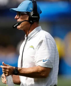 Jim Harbaugh NFL Preseason 2025 Chargers T-Shirt