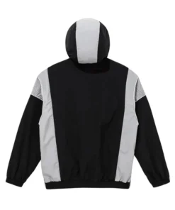 NFL Las Vegas Raiders Windbreaker Black Anorak Jacket