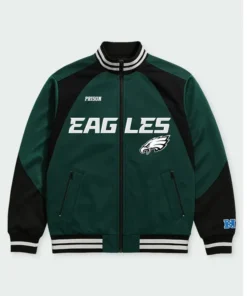 NFL Philadelphia Eagles Green Bomber Jacket