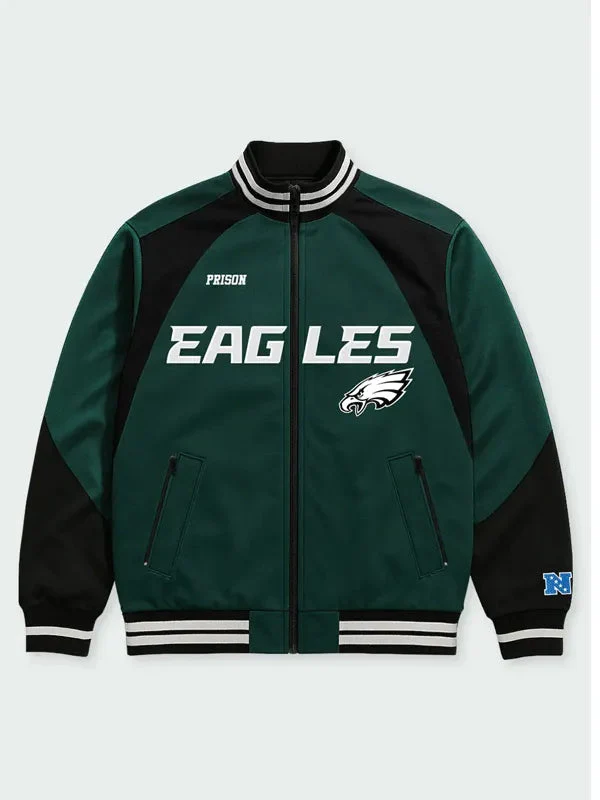 NFL Philadelphia Eagles Green Bomber Jacket