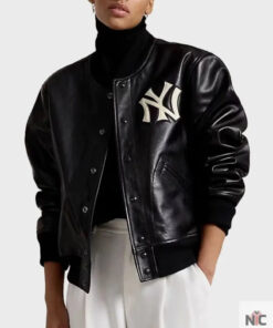 Polo Ralph Lauren Yankees Leather Jacket
