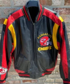 G-III Vtg NFL Kansas City Chiefs Leather Jacket