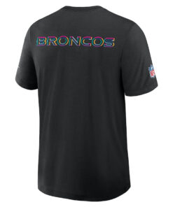 Denver Broncos Nike Black 2025 NFL Crucial Catch Tri-Blend Dri-FIT T-Shirt