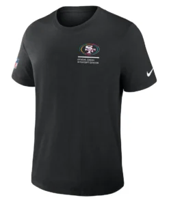 San Francisco 49ers Nike Black 2025 NFL Crucial Catch Tri-Blend Dri-FIT T-Shirt
