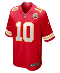 Men's Nike Isiah Pacheco Red Kansas City Chiefs Game Player Jersey