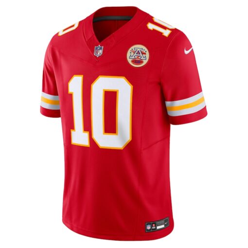Men's Nike Isiah Pacheco Red Kansas City Chiefs Vapor F.U.S.E. Limited Jersey