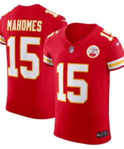 Men's Nike Patrick Mahomes Red Kansas City Chiefs Vapor F.U.S.E. Elite Jersey