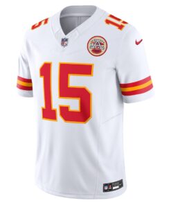 Men's Nike Patrick Mahomes White Kansas City Chiefs Vapor F.U.S.E. Limited Jersey