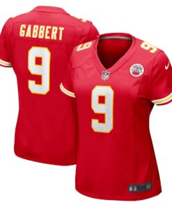 Women's Nike Blaine Gabbert Red Kansas City Chiefs Game Jersey