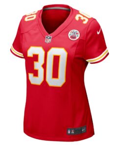 Women's Nike Chris Roland-Wallace Red Kansas City Chiefs Game Jersey