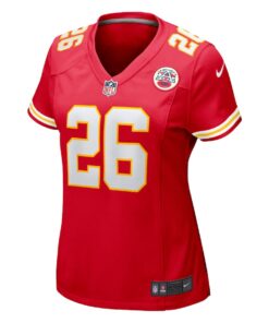Women's Nike Deon Bush Red Kansas City Chiefs Game Player Jersey