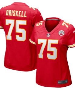 Women's Nike Ethan Driskell Red Kansas City Chiefs Game Jersey