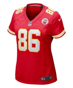 Women's Nike Gerrit Prince Red Kansas City Chiefs Team Game Jersey