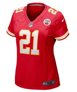 Women's Nike Jaden Hicks Red Kansas City Chiefs Game Jersey
