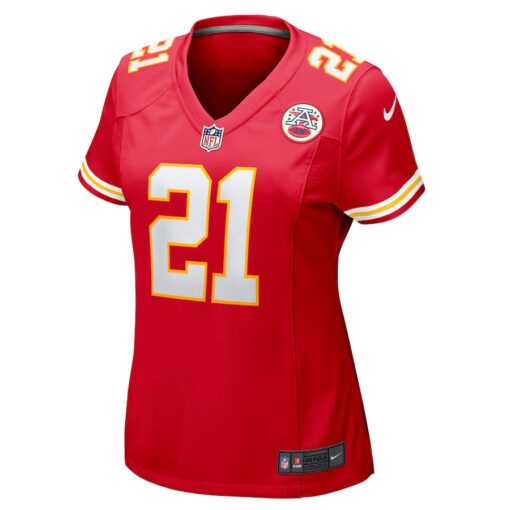 Women's Nike Jaden Hicks Red Kansas City Chiefs Game Jersey