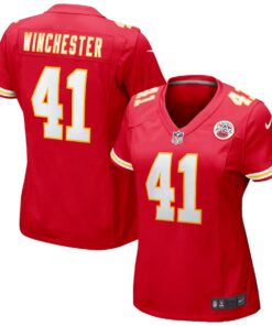 Women's Nike James Winchester Red Kansas City Chiefs Game Jersey
