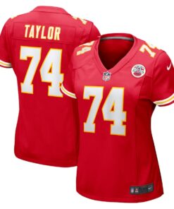 Women's Nike Jawaan Taylor Red Kansas City Chiefs Game Player Jersey