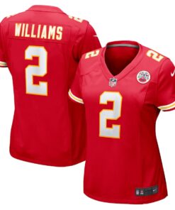Women's Nike Joshua Williams Red Kansas City Chiefs Game Jersey