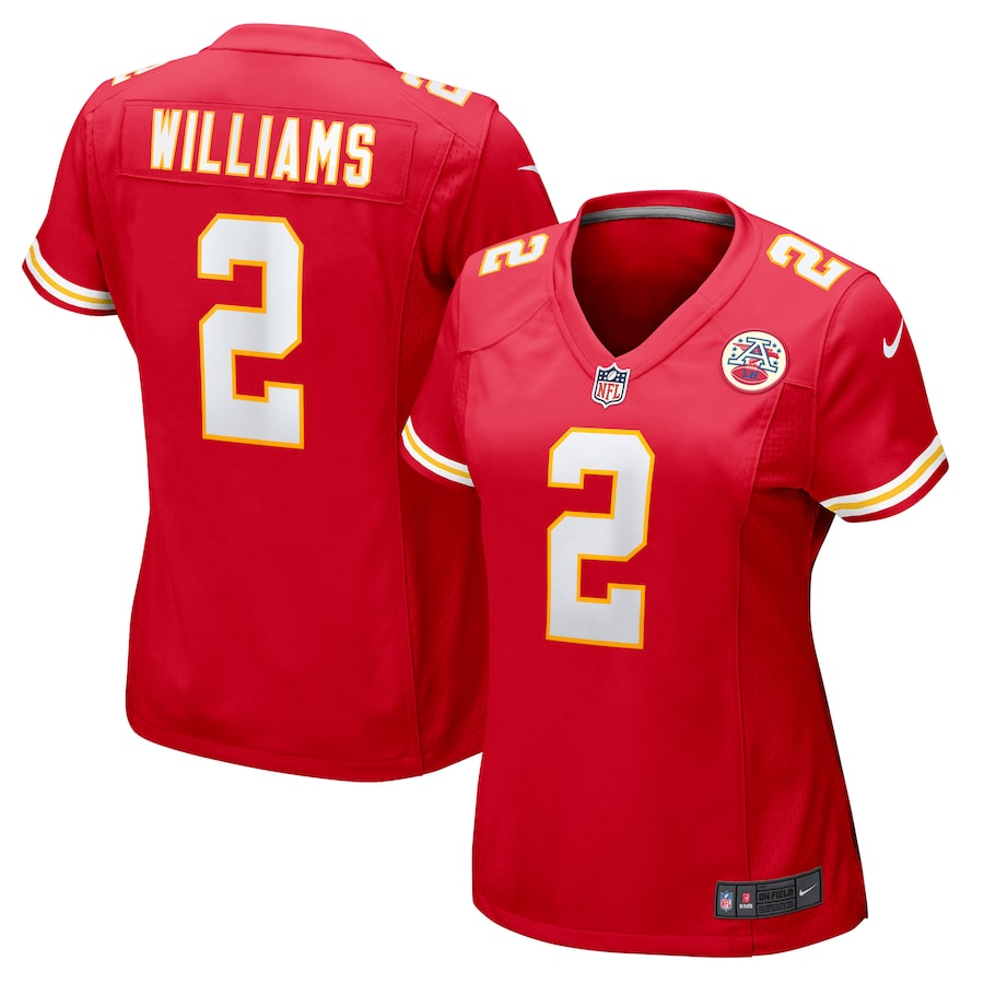Women's Nike Joshua Williams Red Kansas City Chiefs Game Jersey