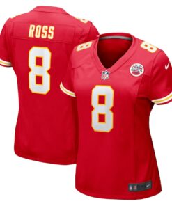 Women's Nike Justyn Ross Red Kansas City Chiefs Home Game Player Jersey