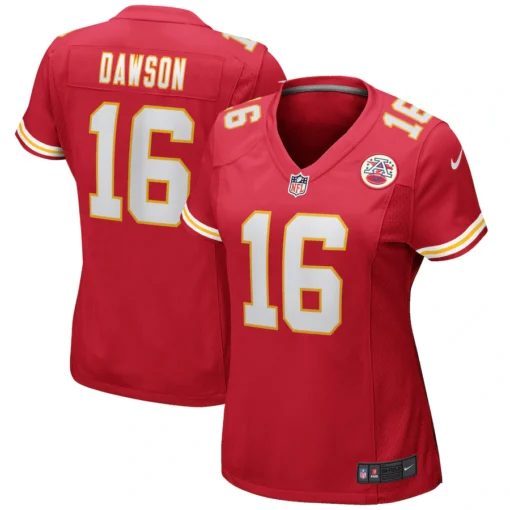 Celebrate a legend with the Women's Nike Len Dawson Red Retired Player Jersey. A must-have for any true Kansas City Chiefs fan!