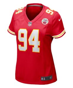 Women's Nike Malik Herring Red Kansas City Chiefs Team Game Player Jersey