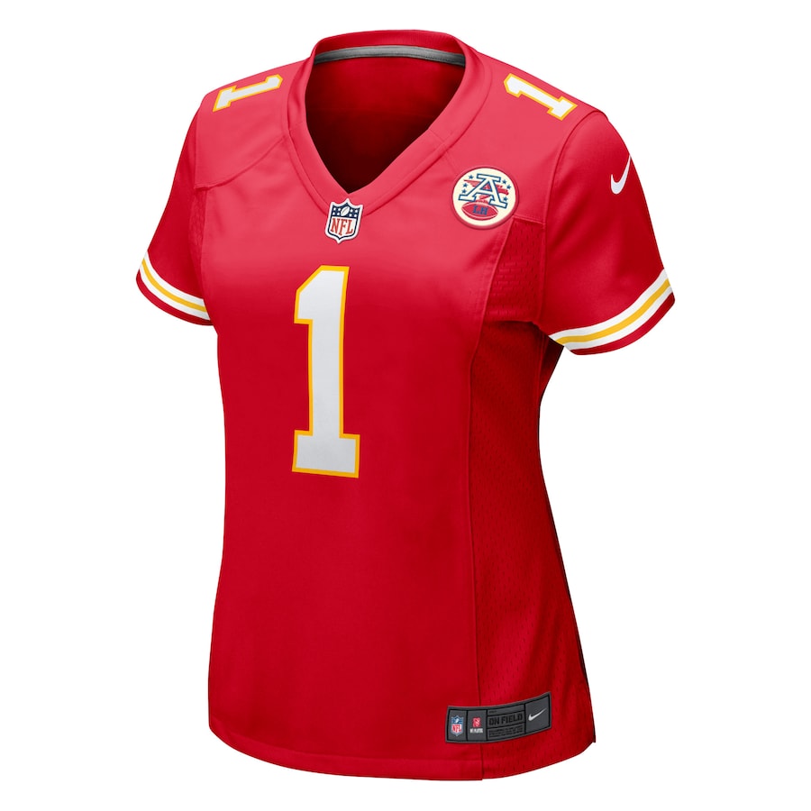 Women's Nike Number 1 Bride Red Kansas City Chiefs Game Jersey Women's Nike Number 1 Bride Red Kansas City Chiefs Game Jersey